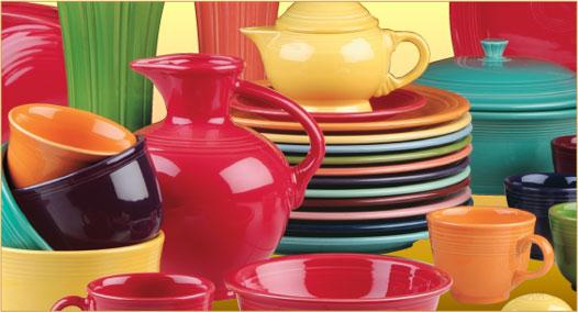 Fiestaware dishes